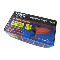 Інвертор перетворювач авто UKC 12V-220V AR 3000W, фото 6