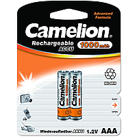 Аккумуляторы AAA минипальчики 1000mAh CAMELION HR03 Ni-Mh 1.2V 2шт