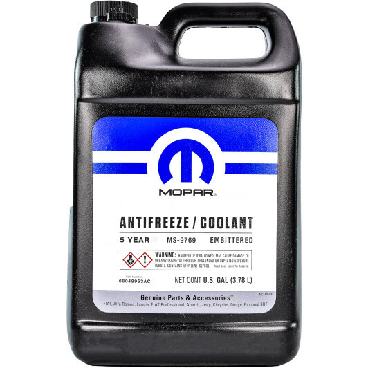 Mopar Antifreeze Colant Orange -37 3.78, фото 1