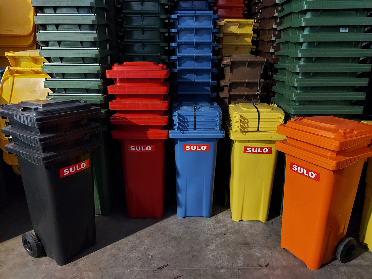 Купить Контейнер для мусора 120 л. (бак для ТБО) и сортировки мусора ...