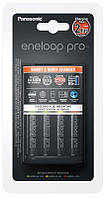 Зарядний пристрій Panasonic Smart-Quick Charger + Акумулятор Eneloop Pro NI-MH AA 2500мАг 4шт (K-KJ55HCD40E)