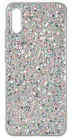 Накладка Xiaomi Redmi 9A Diamond case Срібний