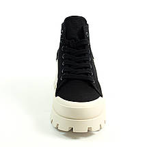 Черевики жіночі Evromoda 6824740 38 Чорні текстиль 36, фото 3