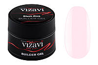 Гель для наращивания ногтей Vizavi Red Line 15мл Blush Pink розовый