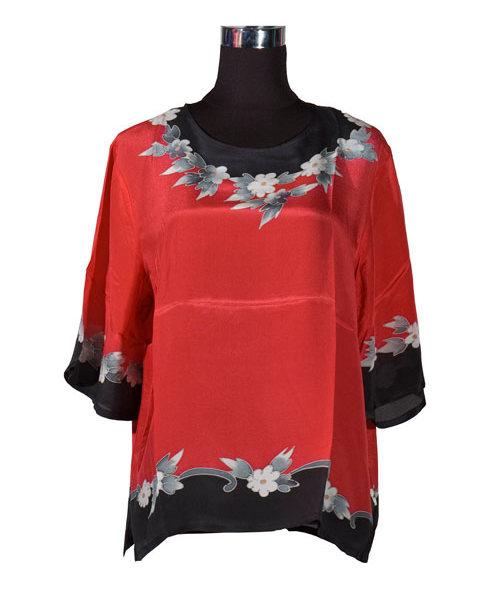 Блузка тонка шовкова 2555