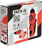 Акумуляторна Викрутка (3.6V) YATO® YT-82760, фото 11