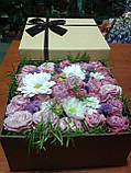 Коробка з квітами-мікс, фото 2