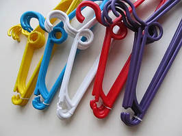 Вішалки для одягу пластикові 5шт/наб Польша