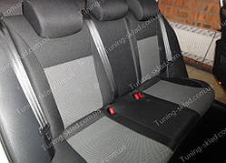 Чохли на сидіння Фольксваген Джетта 6 (чохли з екошкіри Volkswagen Jetta 6 стиль Premium)