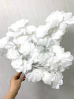 Гінкго - Білоба гілки для декору (біла 12 штук), фото 4