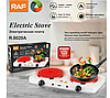 Електрична плитка RAF R.8020A біла 2Кв, фото 4