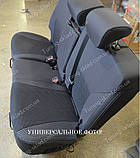 Чохли на сидіння Фольксваген Пассат Б7 (чохли з екошкіри Volkswagen Passat B7 стиль Premium), фото 3