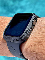 Фірмовий чохол elkson Quattro Rugged для Apple Watch 44/45 mm Series 9/8/7/6/SE/5/4 — Чорний, фото 10