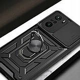 Ударостійкий чохол Camshield Serge Ring for Magnet для Xiaomi Redmi Note 10 Pro 5G, фото 4