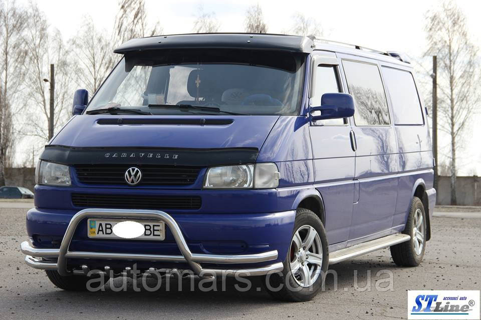 Кенгурятник, захист переднього бампера VW T4