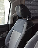 Чохли на сидіння Фольксваген Кадді (чохли з екошкіри Volkswagen Caddy стиль Premium), фото 2