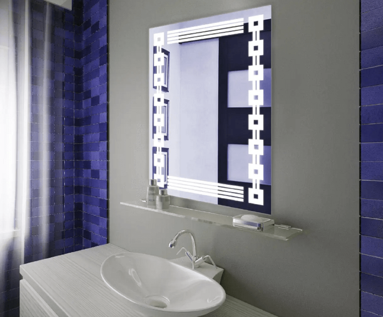 Дзеркало LED (60*80*2,5см) pr-d10