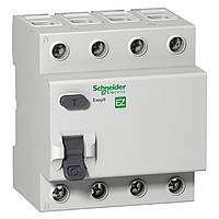 Дифференциальное реле Schneider Electric Easy9 4P 40А 30мА тип AC EZ9R34440