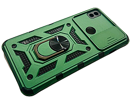 PC + TPU чохол Camshield Armor для ZTE Blade L210 / зелений, фото 3