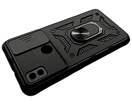 PC + TPU чохол Camshield Armor для ZTE Blade L210 / чорний, фото 2