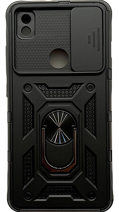 PC + TPU чохол Camshield Armor для ZTE Blade L210 / чорний, фото 1