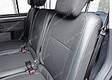 Чохли на сидіння Фольксваген Туран (чохли з екошкіри Volkswagen Touran стиль Premium), фото 6