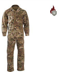 Комплект уніформи вогнестійкий Massif BatleField Uniform FR, Розмір: Medium Regular, Колір: MultiCam