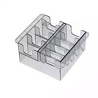 Пластикова підставка для восьми насадок, прозора (52545)