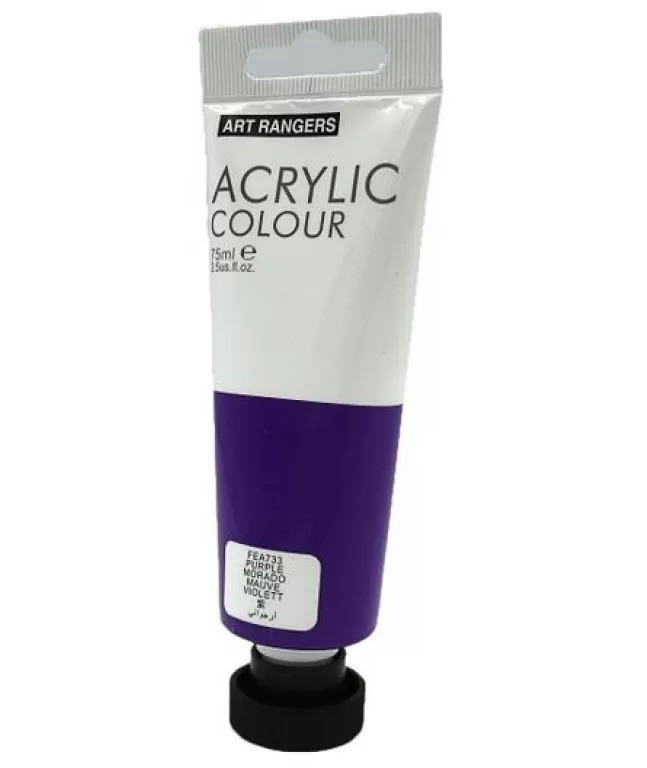 Акрилова фарба Art Ranger "Purple" пласт туб 75мл