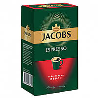 Jacobs Espresso молотый кофе темной обжарки 230 грамм в вакуумной упаковке