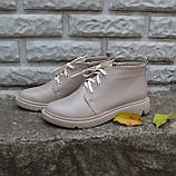 Замшеві черевики на низькому ходу, фото 3