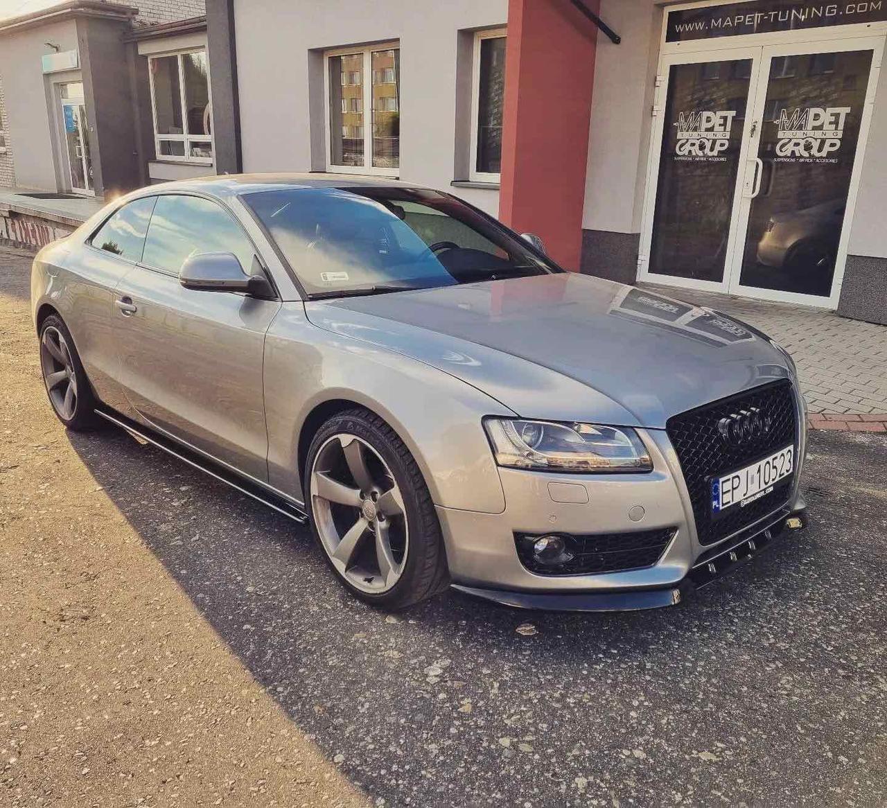 Сплітер Audi A5 8T (07-12) тюнінг обвісу елерон губа