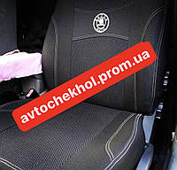 Модельные автомобильные чехлы SKODA FABIA MK2 (2007-2014) (раздельная спинка и сидение) код товара: SK108