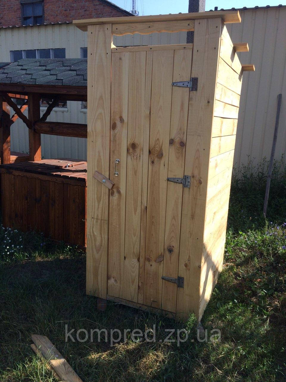 Купить Деревянный туалет для улицы, цена 16800 ₴ — Prom.ua (ID#1662062842)