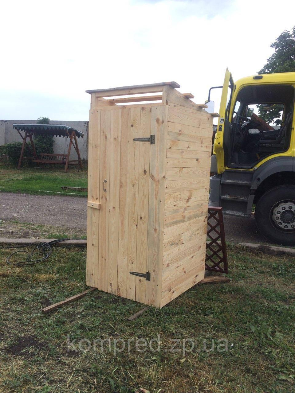 Деревянный туалет для улицы (ID#1662062842), цена: 20160 ₴, купить на ...