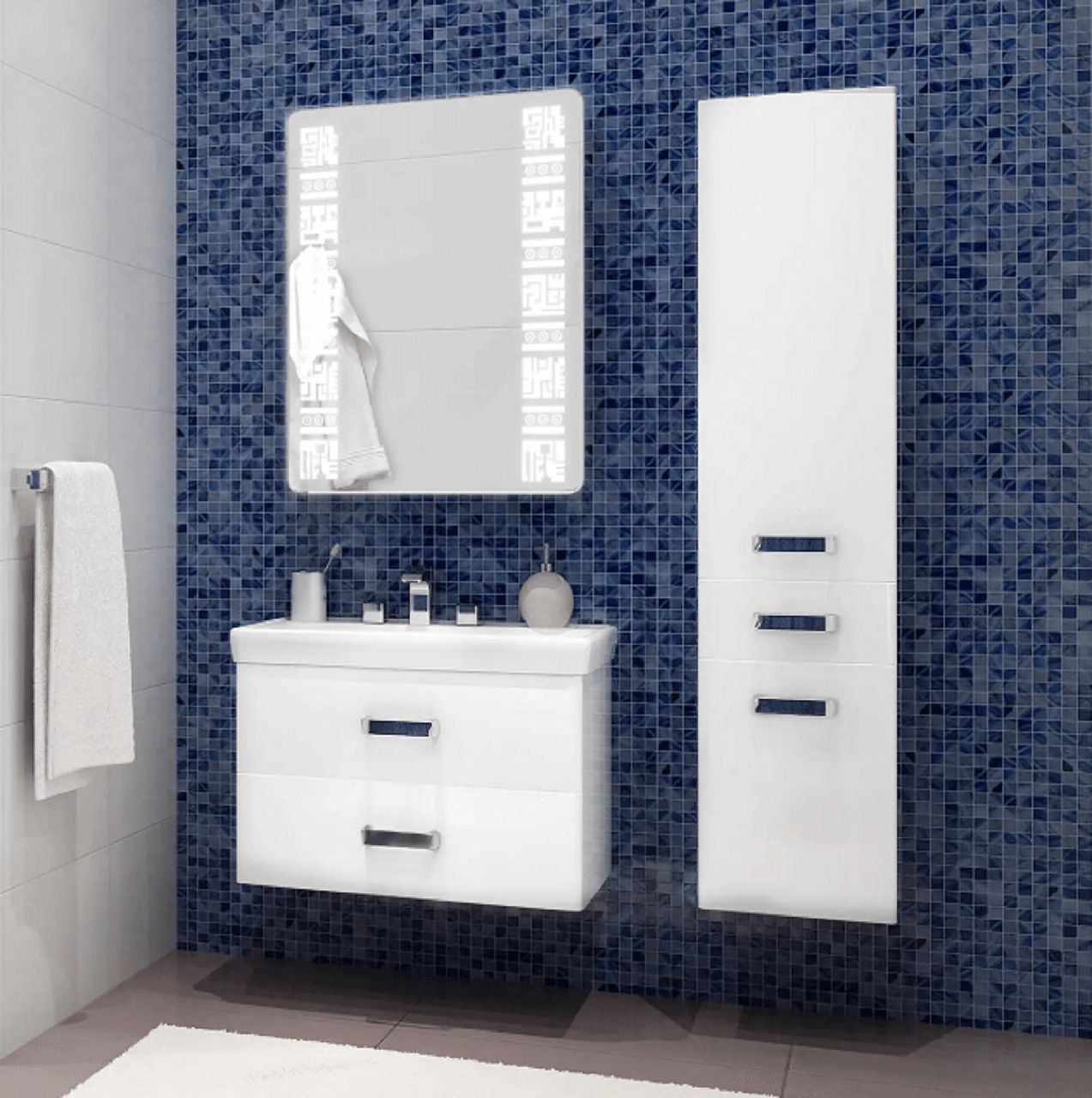 Дзеркало LED (60*80*2,5см) "avatar" pr-d19