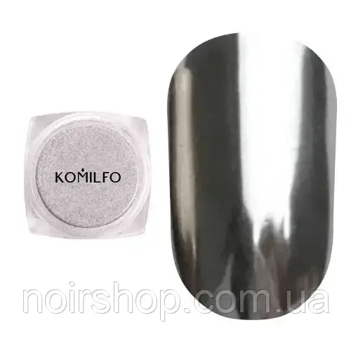 Komilfo Mirror Powder No001, срібло, 0,5 г