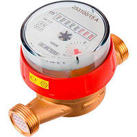 Лічильники на гарячу воду без гайок і штуцерів