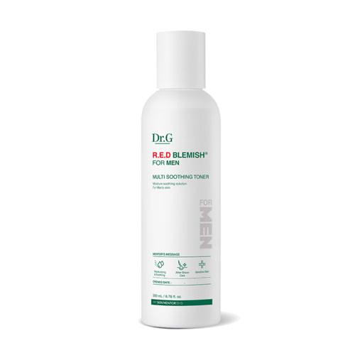 Dr.G Red Blemish For Men Multi Soothing Toner заспокійливий, протизапальний тонер 200ml