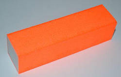 Бафік - блок для шліфування нігтів помаранчевий