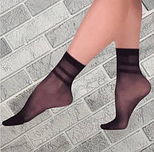 Шкарпетки жіночі капронові LEDY SABINA стрейч 15 DEN чорні 30034824