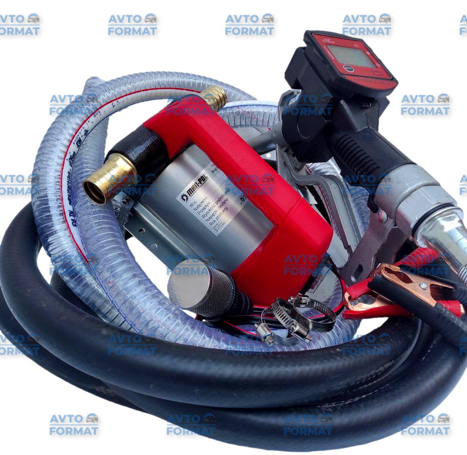 Заправна станція для дизельного палива солярки бензину 12V, фото 1