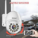 Охоронна поворотна Ovif Wi-Fi IP камера спостереження Boavision HD22M402M 4Мп. CamHi Pro, фото 8