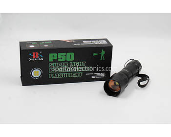 Фонарик ручной BL 8900-P50/ 6810 1*18650 battery  (120 шт/ящ)