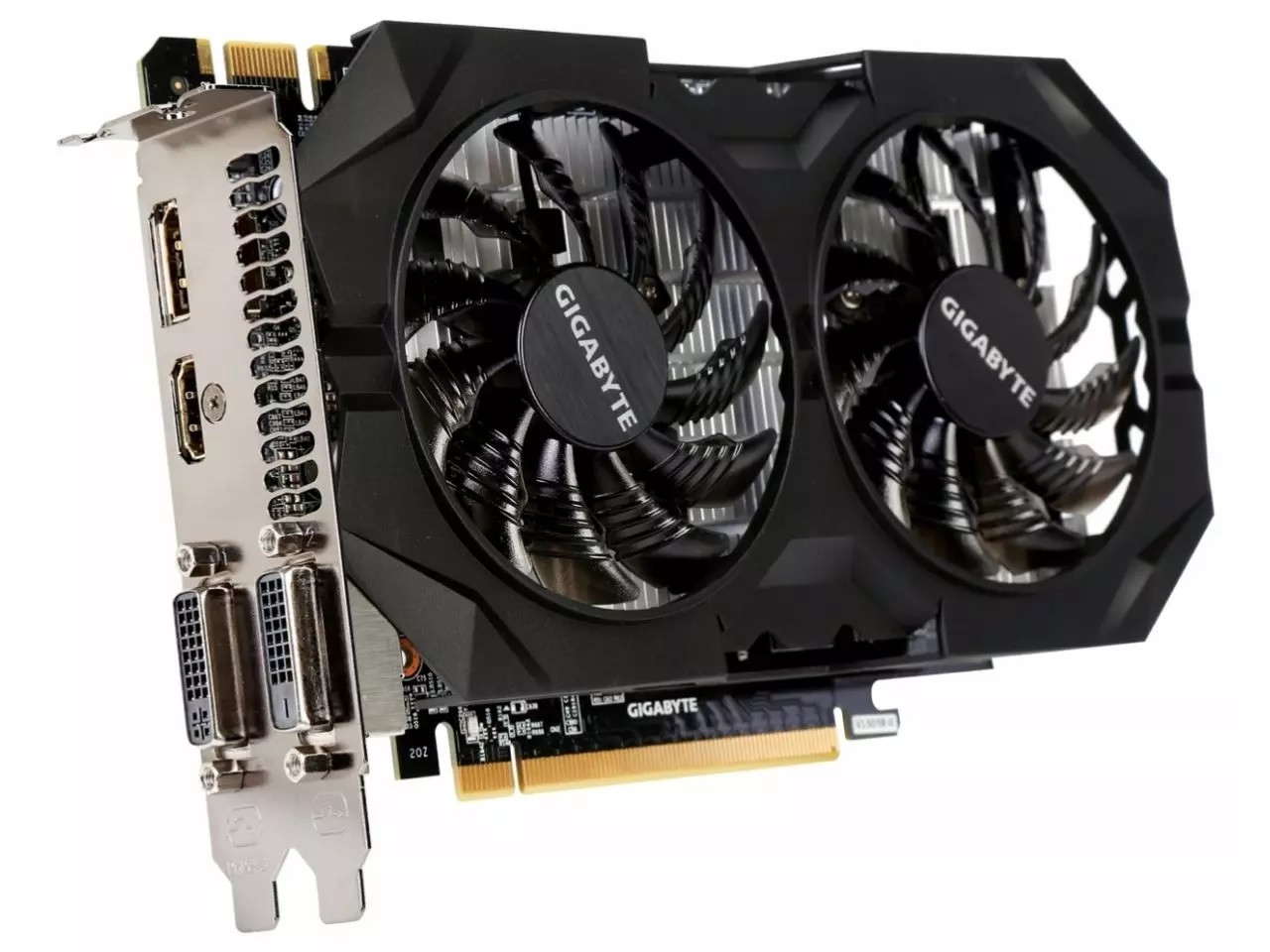 Gigabyte GeForce GTX 950 2048 MB GDDR5 GV-N950WF2CN-2GD (DVI, HDMI Display Port) гарантія 3 міс