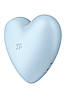 Вібратор вакуумний кліторальний Satisfyer Cutie Heart Blue, фото 5