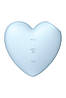 Вібратор вакуумний кліторальний Satisfyer Cutie Heart Blue, фото 6