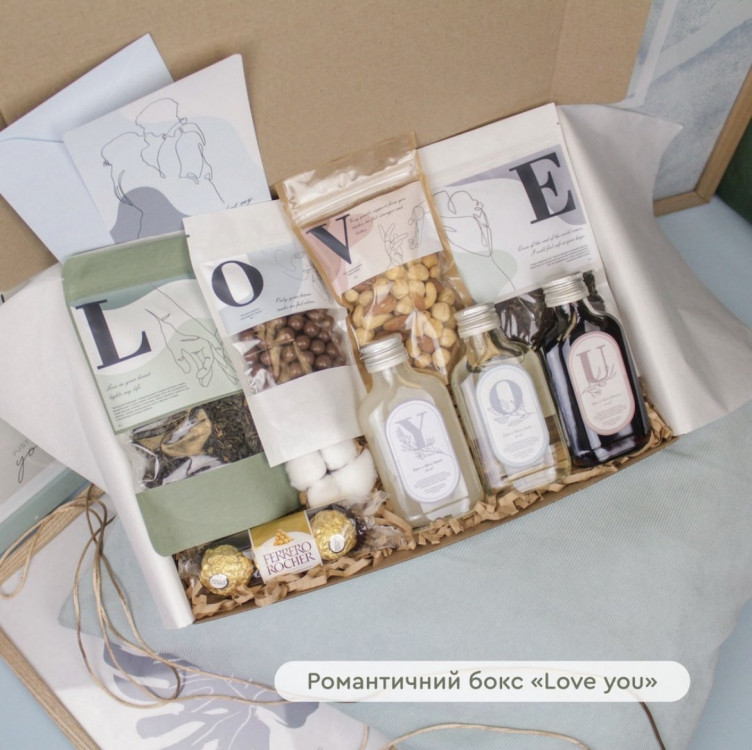 Подарунковий набір Love You, фото 1
