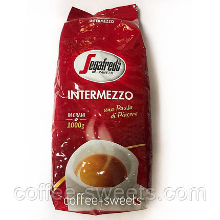 Кава зернова Segafredo Intermezzo 1кг, фото 2