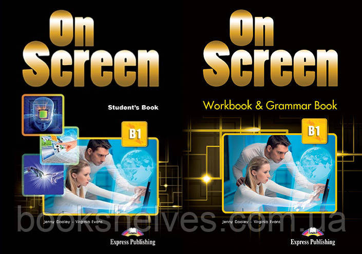 On Screen B1 Student's Book&Workbook Підручник та Робочий зошит